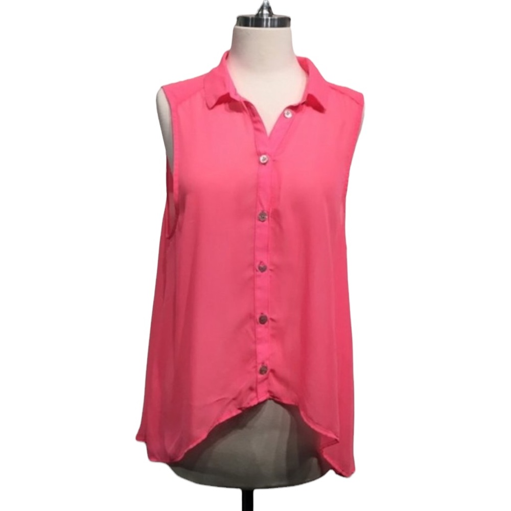 NWT Show Me Your Mumu Hi-Low Button Up Tank